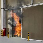 examen des rideaux ignifuges