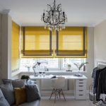 Conception de chambre pour enfants avec stores romains