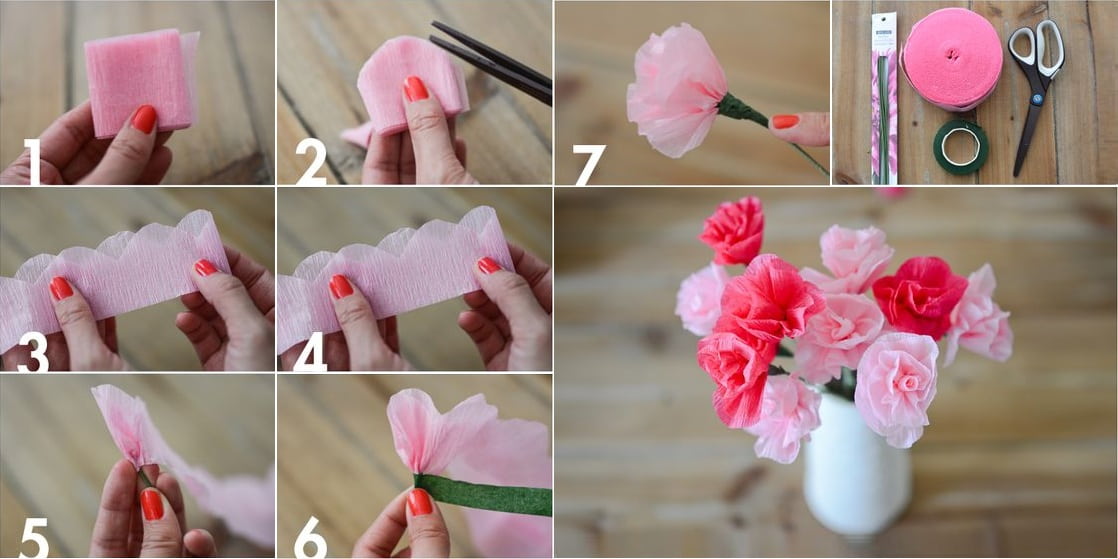 roses de serviettes