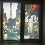 Les stores peuvent être réalisés avec un motif 3D de votre ville préférée