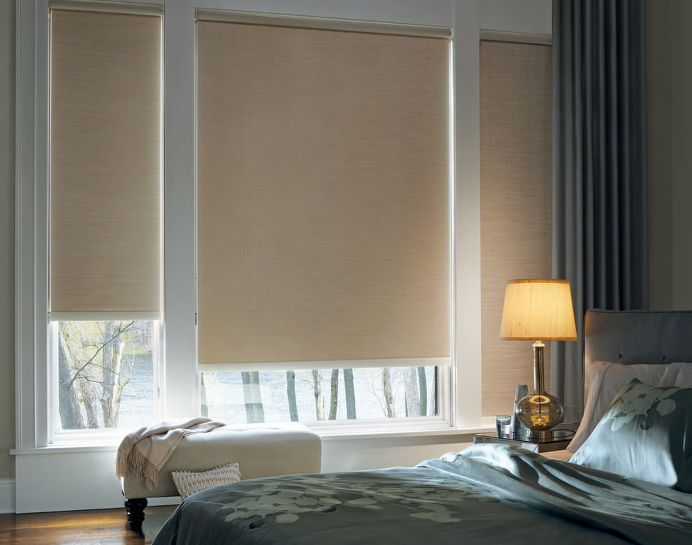 Stores dans la chambre