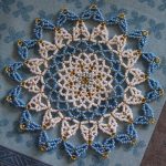 photo de décor de perle de serviette