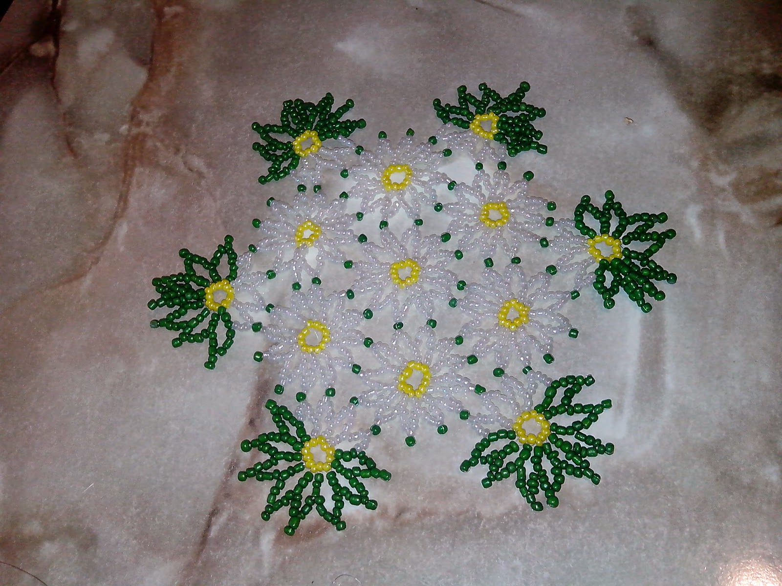 serviette perle idées decor