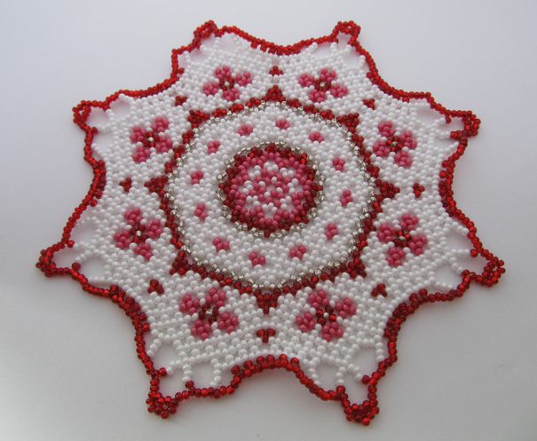 idées de serviette perle