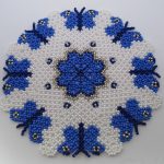 décor de perle de serviette