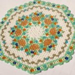 idées de décoration de serviettes en perles