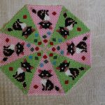 idées de serviettes en perles