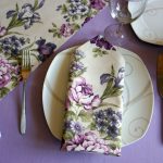 décoration de serviette