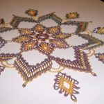 serviettes en perles