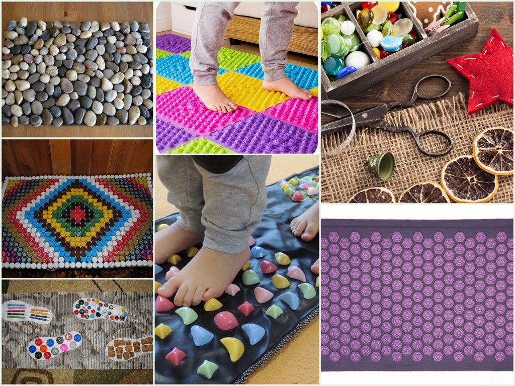 tapis orthopédiques faits maison