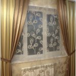 rideaux de satin