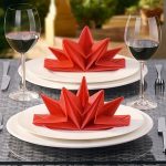serviettes de table idées de décoration