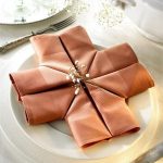 idées de design de serviettes de table