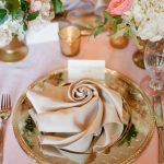 serviettes de table décoration photo