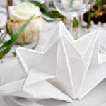 serviettes de table idées de décoration