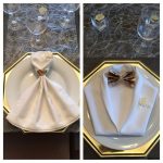idées de design de serviettes de table