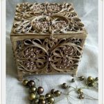 photo de conception de boîte de jute