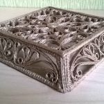 idées de design de boîte de jute
