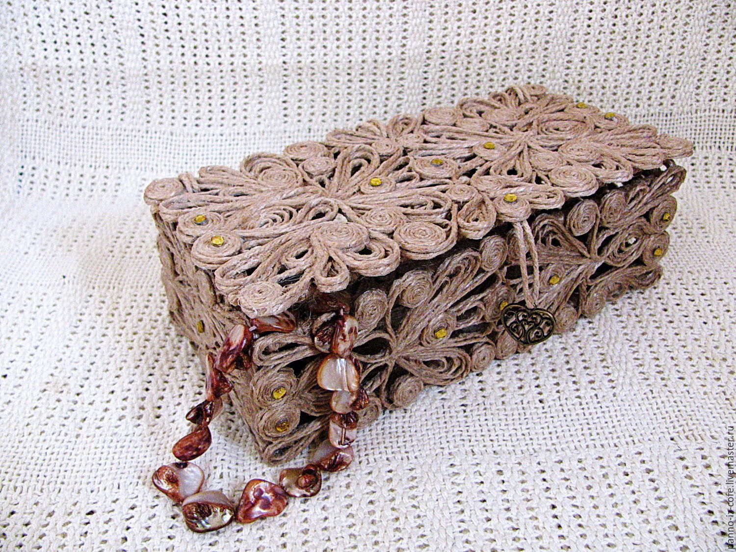 idées de boîte de jute
