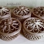 boîte à bijoux en jute faites-le vous-même