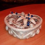 boîte de jute bricolage design de bricolage