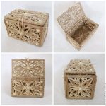 boîte de jute idées de bricolage
