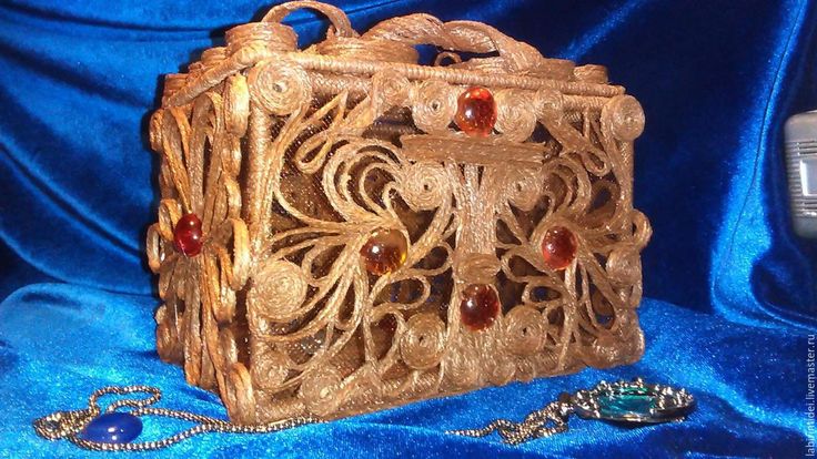 boîte à jute décor de bricolage