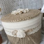 boîte de jute fais-le toi même photo idées