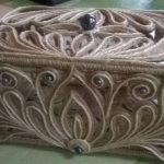boîte de jute idées de bricolage