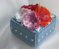 idées de conception de boîte à bijoux au crochet