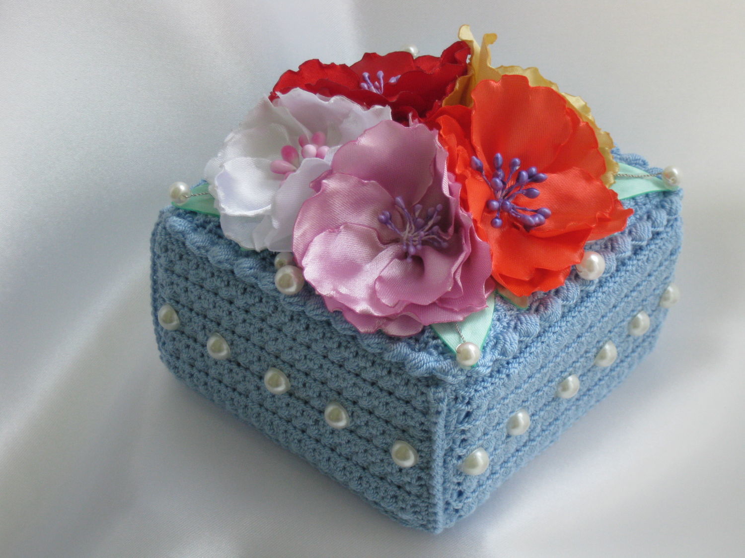 idées de conception de boîte à bijoux au crochet