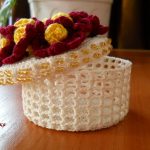 idées de décor de boîte de bijoux de crochet