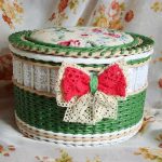 idées de décoration de boîte à bijoux au crochet