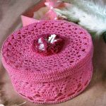 idées de conception de boîte à bijoux au crochet