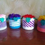 photo de décoration de boîte au crochet