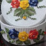 idées de décoration de boîte de crochet