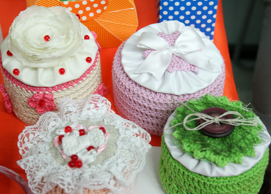 conception d'idées de boîte de bijoux de crochet