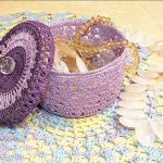 idées de conception de boîte à bijoux au crochet