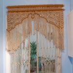 Wicker curtain instead of the usual door