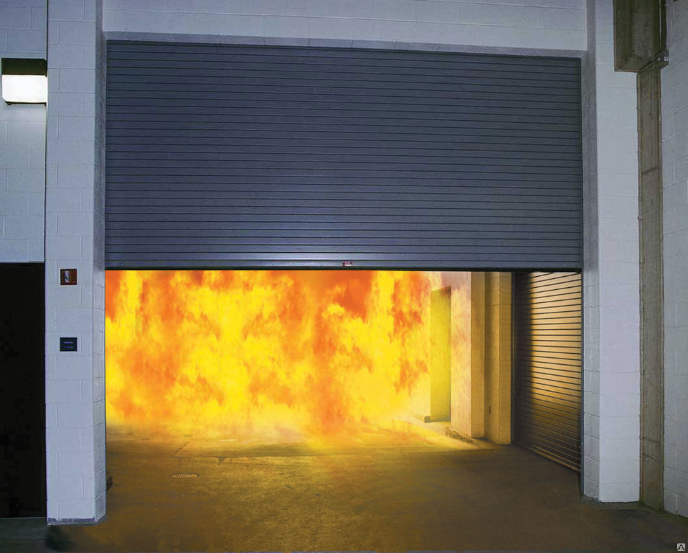 options de photo de prévention d'incendie de rideau
