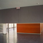 rideau intérieur anti-incendie