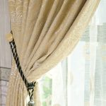 options de rideaux jacquard