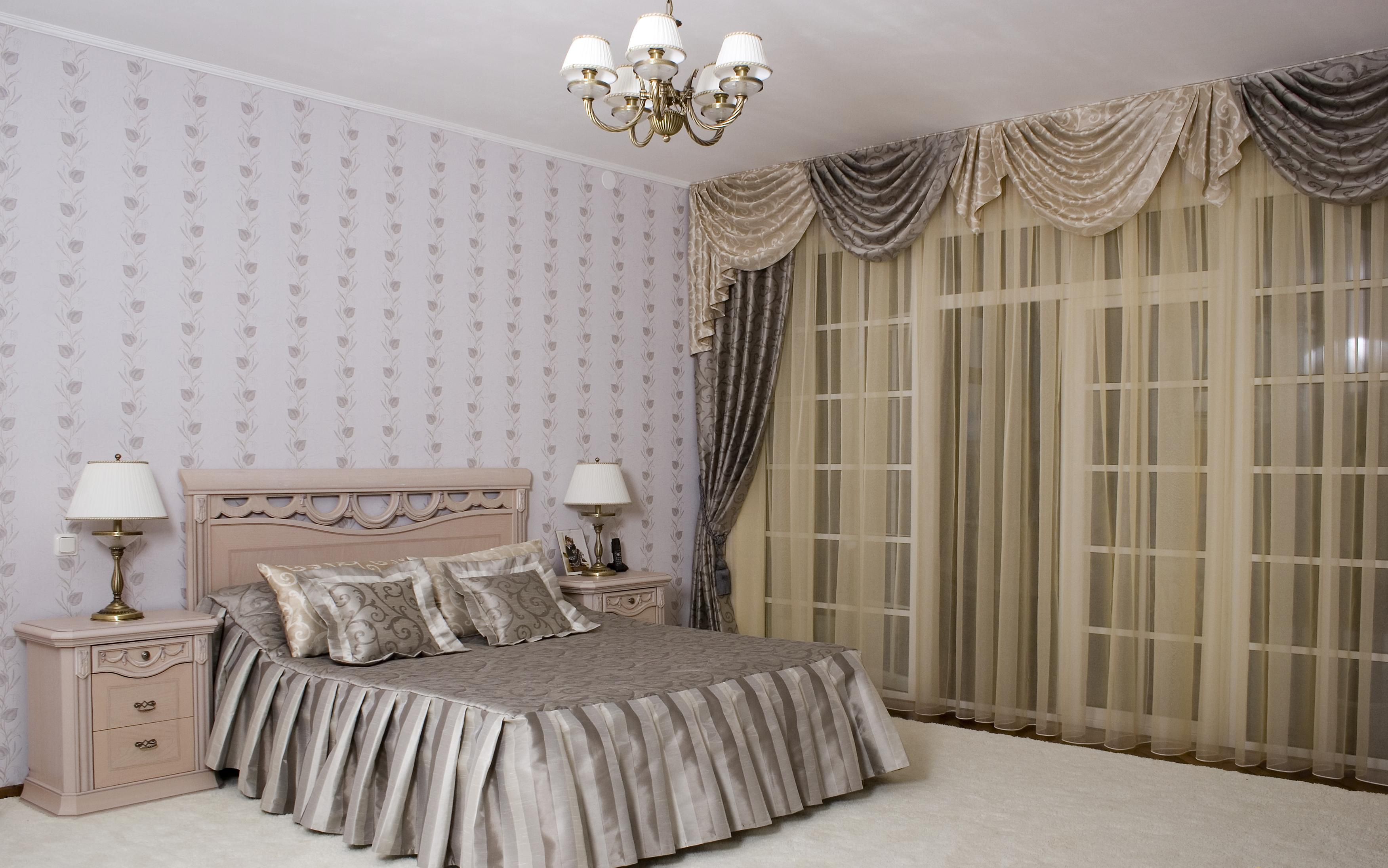 rideaux pour la chambre avec balcon photo