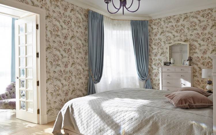 rideaux et tulle pour la chambre