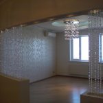 rideaux de perles design d'intérieur