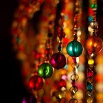 rideaux de perles design photos