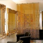 rideaux de perles types de design
