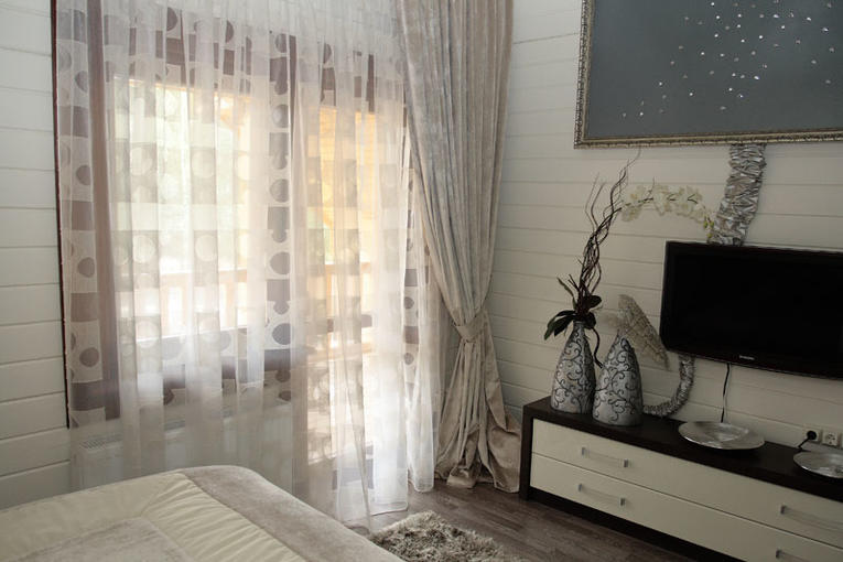 rideaux en organza