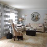 cortinas para fotos de interior de papel de parede cinza