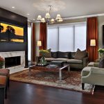 cortinas para idéias de design de papel de parede cinza
